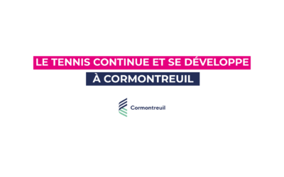 Le Tennis continue et se développe à Cormontreuil