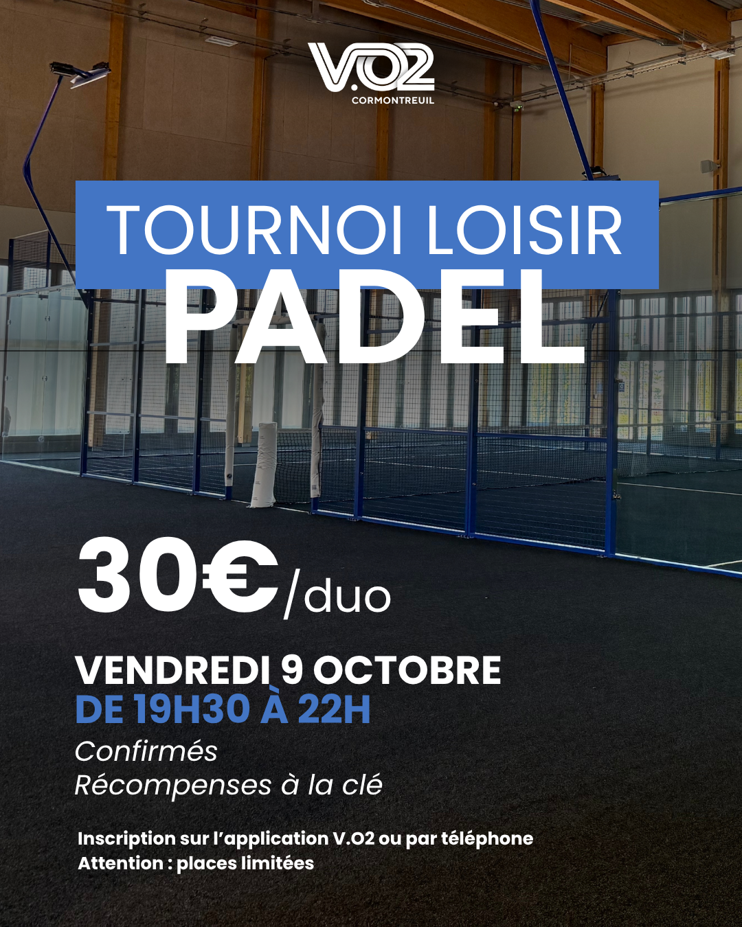 tournoi loisir 9 octobre